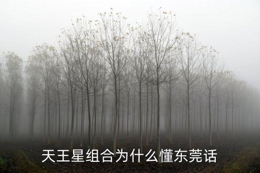 天王星組合為什么懂東莞話
