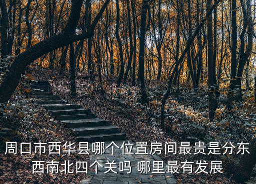 周口市西華縣哪個位置房間最貴是分東西南北四個關嗎 哪里最有發展