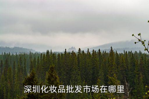 深圳化妝品批發市場在哪里