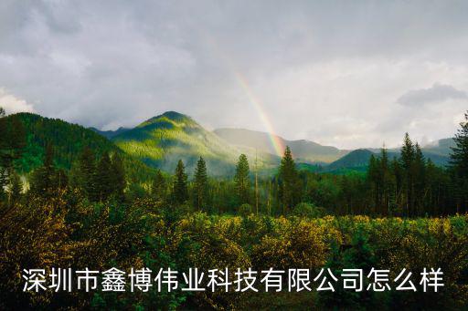 深圳市鑫博偉業科技有限公司怎么樣