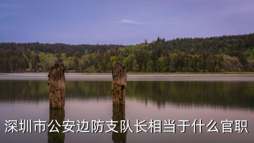 深圳市公安邊防支隊(duì)長(zhǎng)相當(dāng)于什么官職