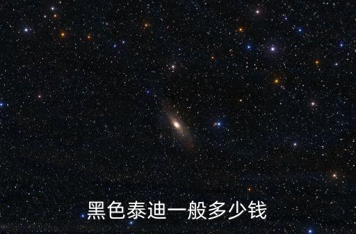 黑灰色泰迪多少錢，黑色泰迪一般多少錢
