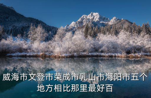 威海市文登市榮成市乳山市海陽市五個地方相比那里最好百