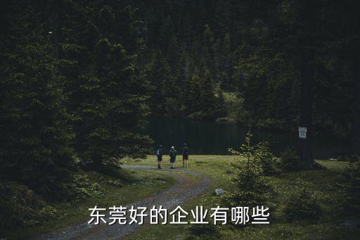 東莞好的企業有哪些