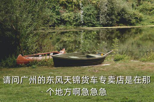 請問廣州的東風天錦貨車專賣店是在那個地方啊急急急