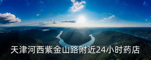 天津河西紫金山路附近24小時藥店