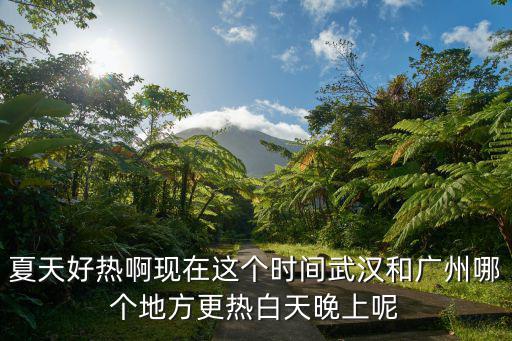 夏天好熱啊現在這個時間武漢和廣州哪個地方更熱白天晚上呢
