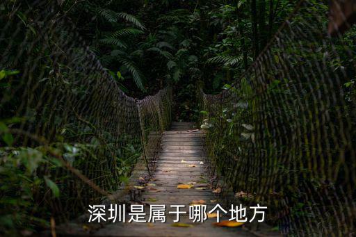 深圳是屬于哪個地方