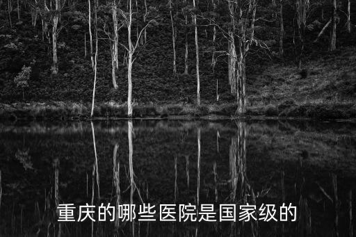 重慶的哪些醫院是國家級的