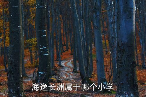 海逸長洲屬于哪個小學(xué)