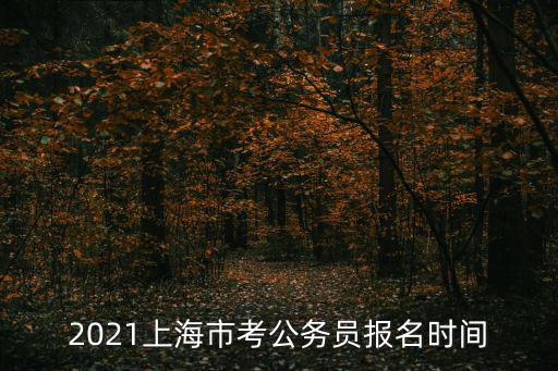上海市公務員報名網址，上海市公務員怎么報名