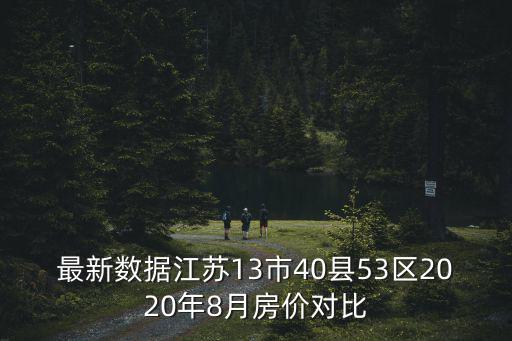 最新數據江蘇13市40縣53區2020年8月房價對比