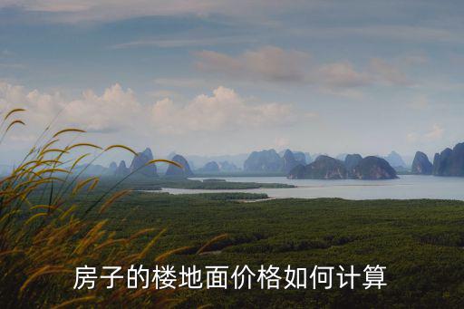 房子的樓地面價格如何計算