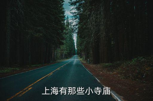上海有那些小寺廟