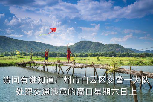 請問有誰知道廣州市白云區交警一大隊處理交通違章的窗口星期六日上