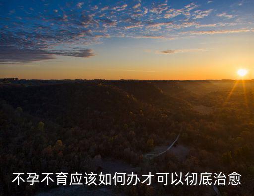 不孕不育應(yīng)該如何辦才可以徹底治愈
