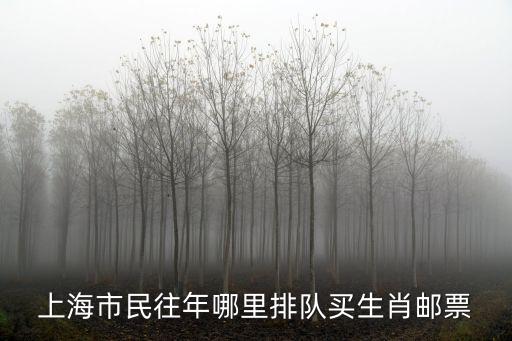 上海市民往年哪里排隊(duì)買生肖郵票
