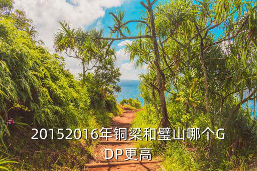 20152016年銅梁和璧山哪個GDP更高