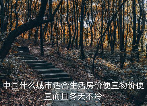 中國什么城市適合生活房價便宜物價便宜而且冬天不冷