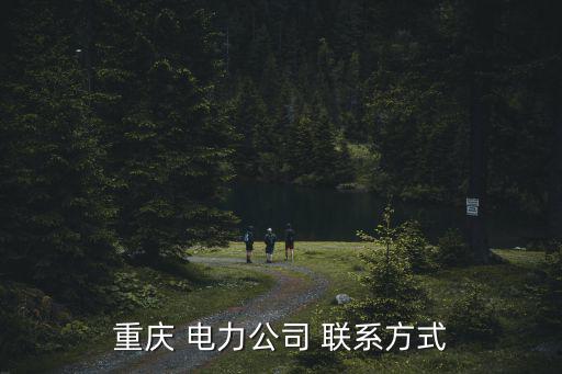 重慶 電力公司 聯系方式