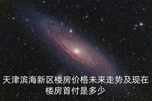 天津濱海新區(qū)樓房價格未來走勢及現(xiàn)在樓房首付是多少