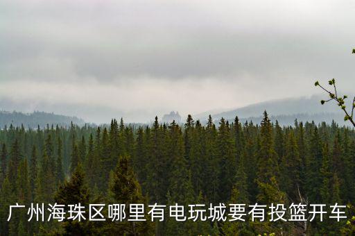 廣州海珠區哪里有電玩城要有投籃開車