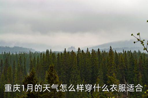重慶1月的天氣怎么樣穿什么衣服適合