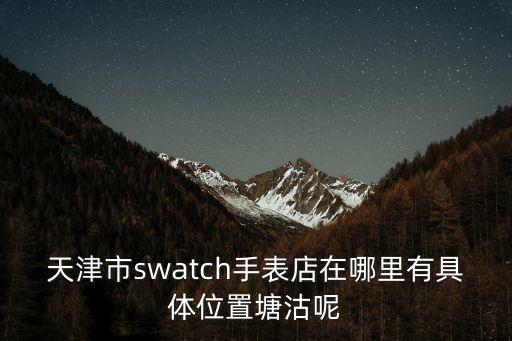 天津市swatch手表店在哪里有具體位置塘沽呢