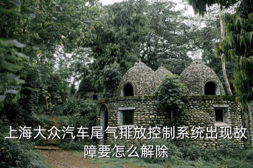 上海大眾汽車尾氣排放控制系統出現故障要怎么解除
