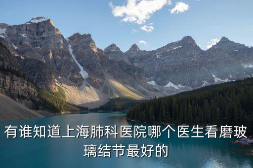 上海市肺科醫院蔣曾，上海肺科醫院到延慶路分院距離