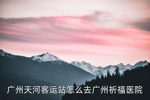廣州祈福汽車客運站，下水徑有到廣州祈福車站的車嗎