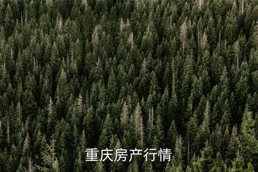 重慶房產行情