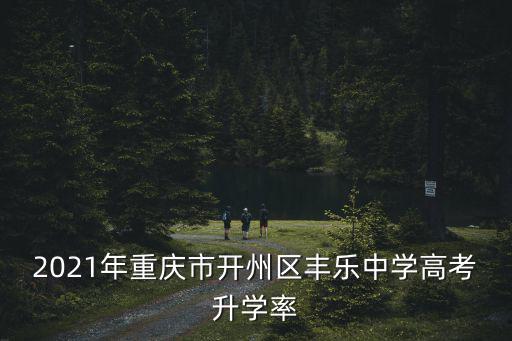 2021年重慶市開州區(qū)豐樂中學高考升學率