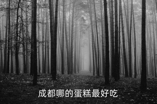 成都哪的蛋糕最好吃