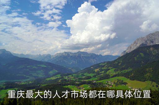 重慶市天宮殿人才市場(chǎng)地址，重慶人才市場(chǎng)的具體位置在哪一共有哪西