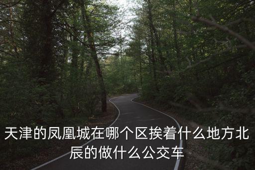 天津的鳳凰城在哪個區挨著什么地方北辰的做什么公交車
