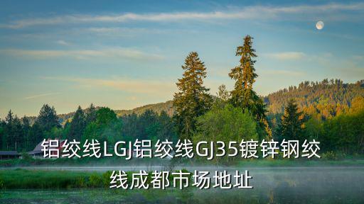 鋁絞線LGJ鋁絞線GJ35鍍鋅鋼絞線成都市場地址