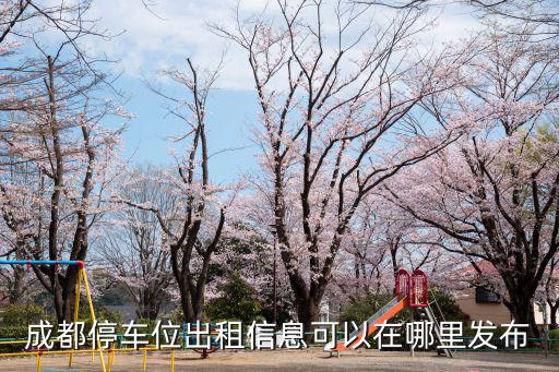 成都停車位出租信息可以在哪里發布