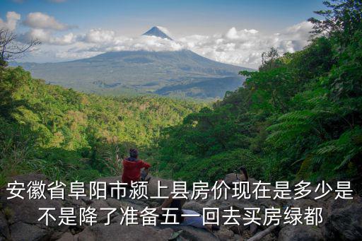 安徽省阜陽市潁上縣房價現在是多少是不是降了準備五一回去買房綠都