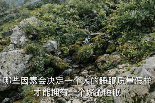 影響睡眠的因素,影響睡眠的因素很多分為外因和內因