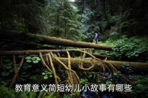 教育意義簡短幼兒小故事有哪些