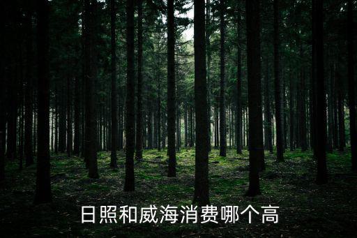 日照和威海哪個房價低點，日照和威海消費哪個高