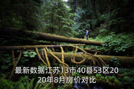 最新數(shù)據(jù)江蘇13市40縣53區(qū)2020年8月房?jī)r(jià)對(duì)比