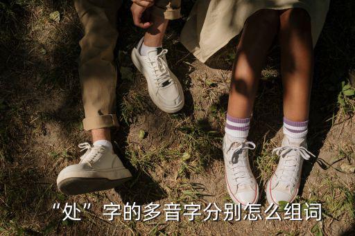 “處”字的多音字分別怎么組詞