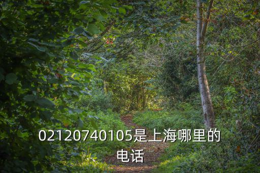 02120740105是上海哪里的電話