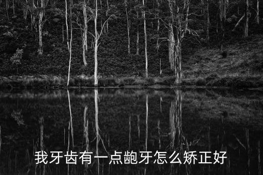 我牙齒有一點(diǎn)齙牙怎么矯正好