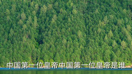 中國第一位皇帝,中國歷史上第一位皇帝秦始皇