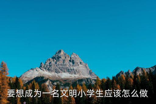 爭做文明小學生,講文明，從我做起系列報道