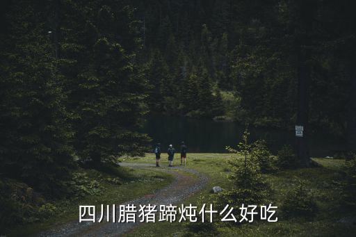 四川臘豬蹄燉什么好吃