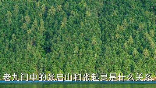 張啟山和張起靈的關系,張起靈和三叔的關系到底有多深?